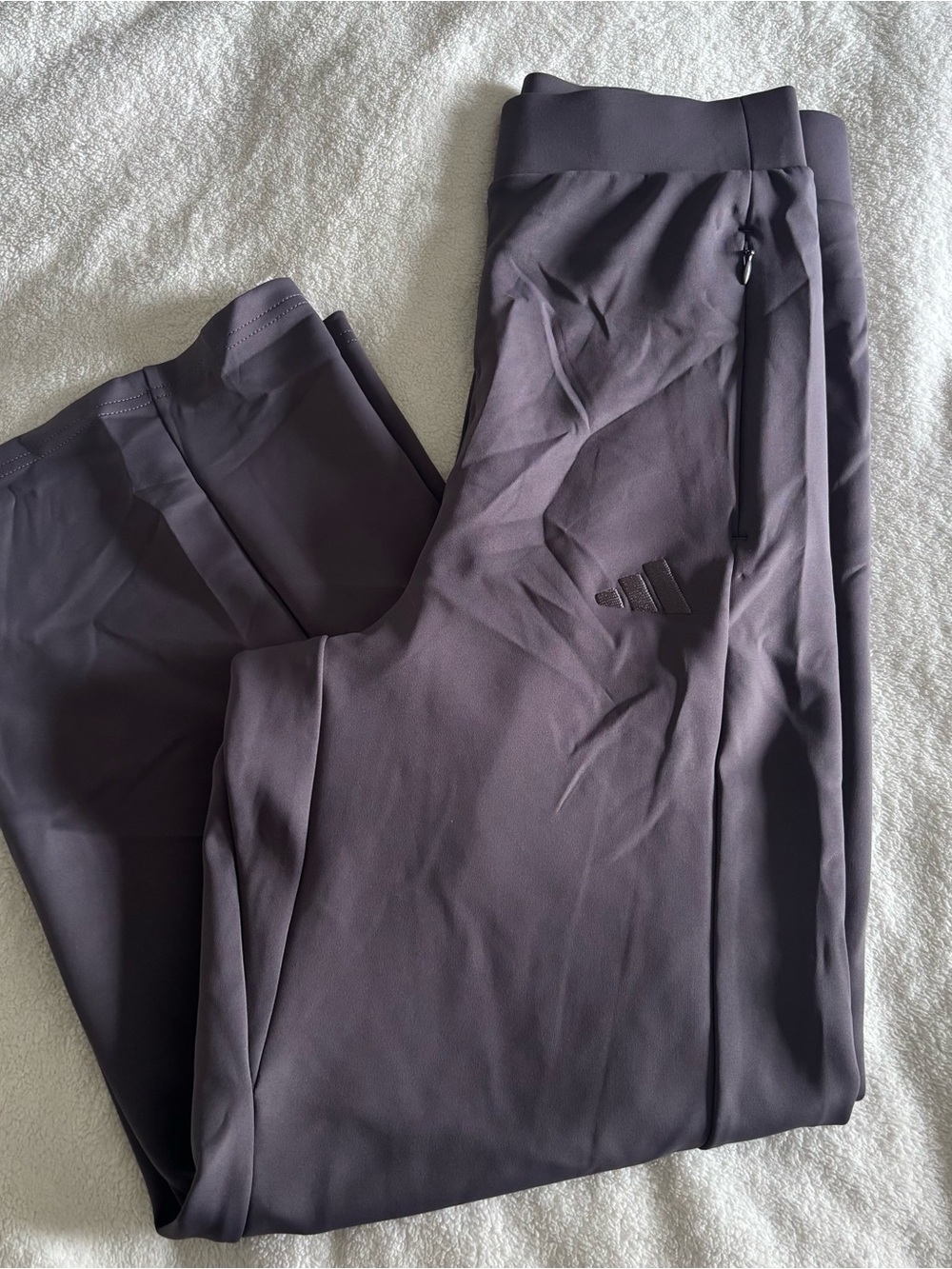 adidas Dark grey Training straight leg pants